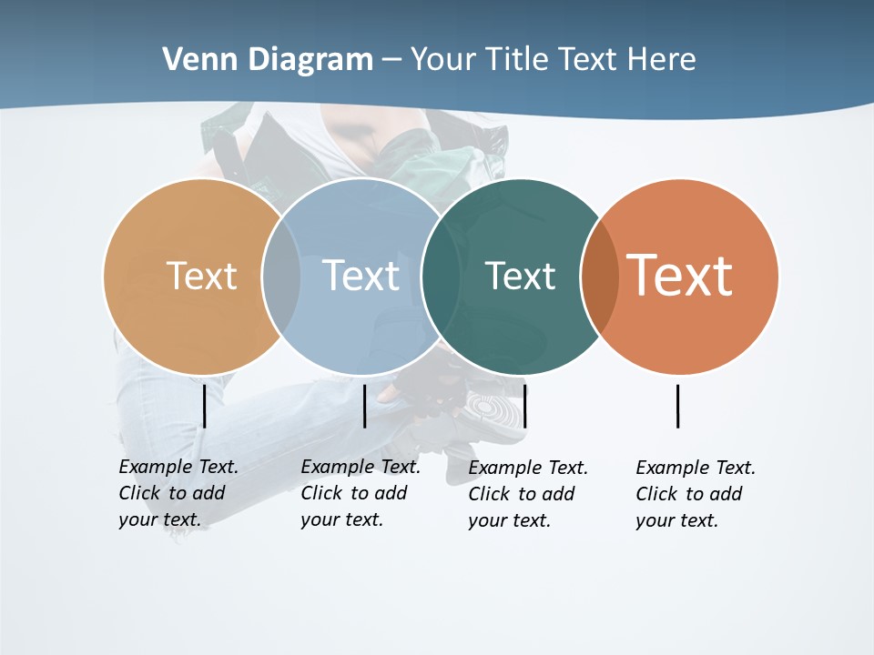 Girl Woman Fun PowerPoint Template