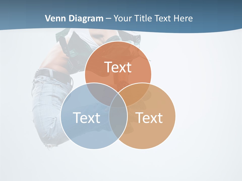 Girl Woman Fun PowerPoint Template