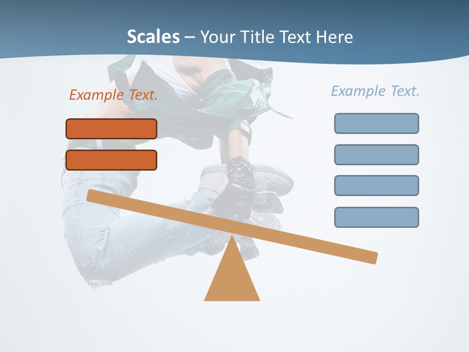 Girl Woman Fun PowerPoint Template