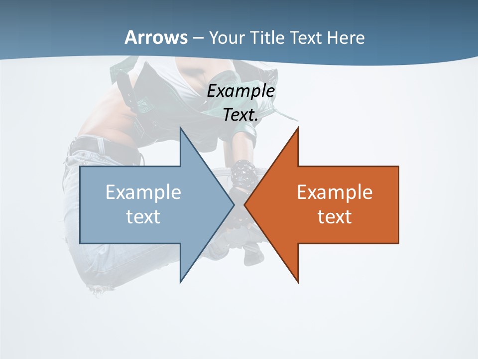 Girl Woman Fun PowerPoint Template