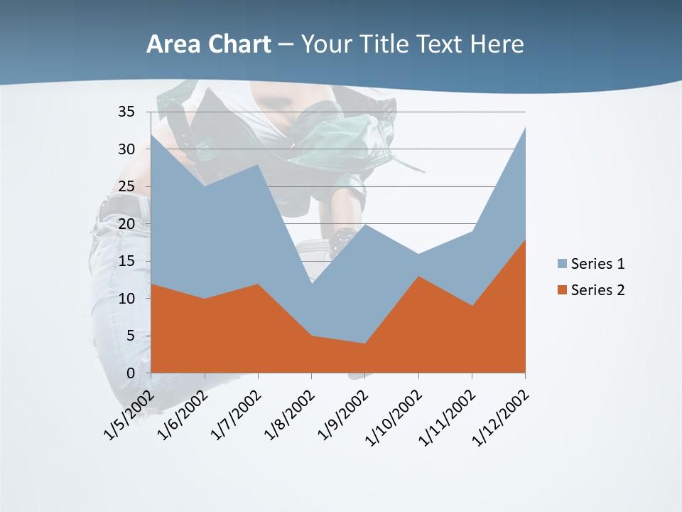 Girl Woman Fun PowerPoint Template