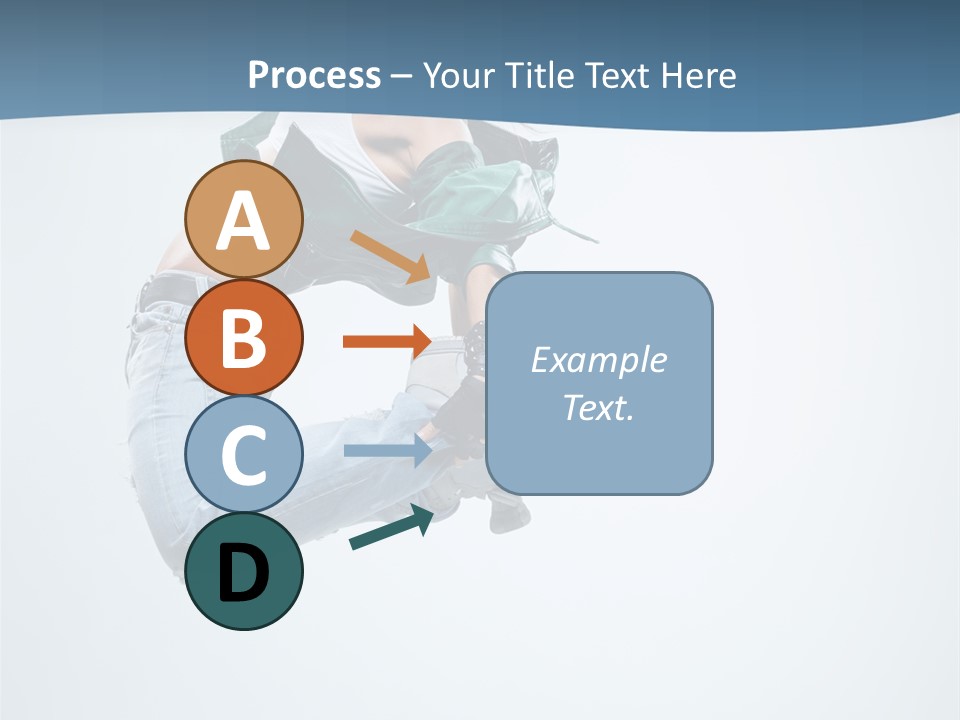 Girl Woman Fun PowerPoint Template