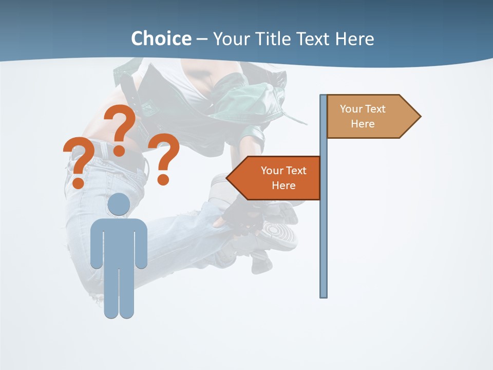 Girl Woman Fun PowerPoint Template