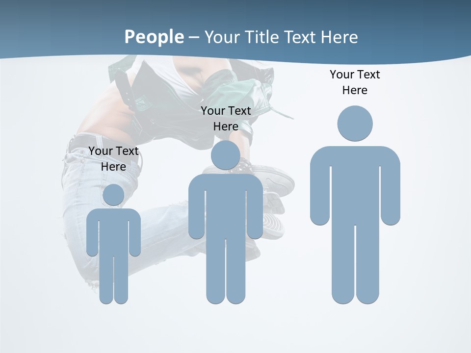 Girl Woman Fun PowerPoint Template