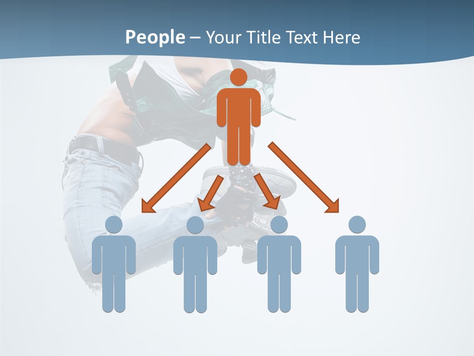 Girl Woman Fun PowerPoint Template