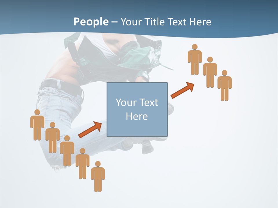 Girl Woman Fun PowerPoint Template