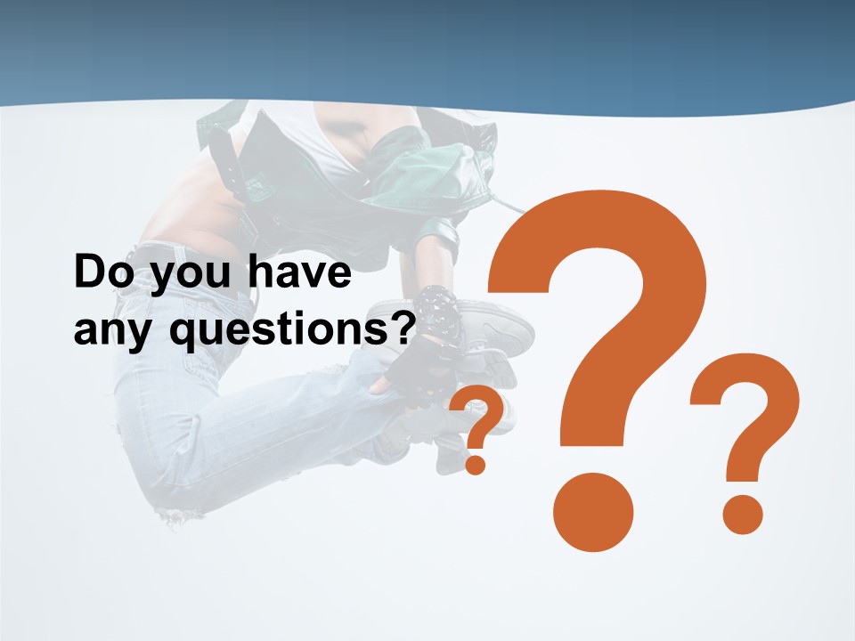 Girl Woman Fun PowerPoint Template