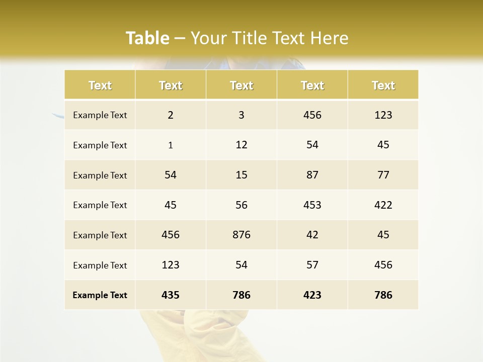 Lifestyle Human Fashion PowerPoint Template