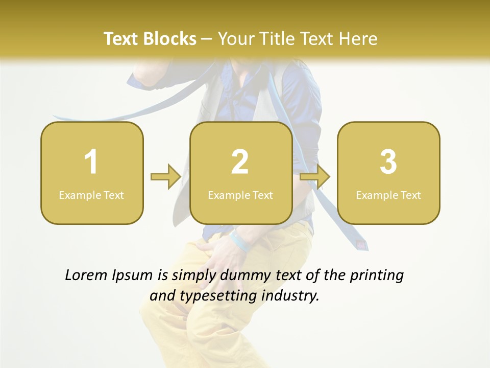 Lifestyle Human Fashion PowerPoint Template