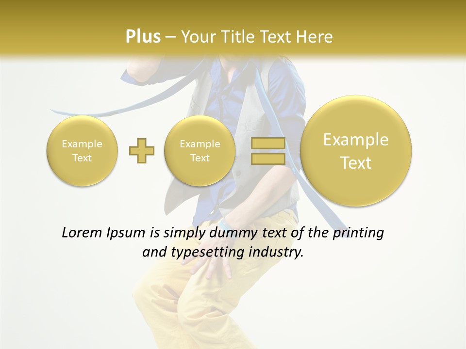 Lifestyle Human Fashion PowerPoint Template