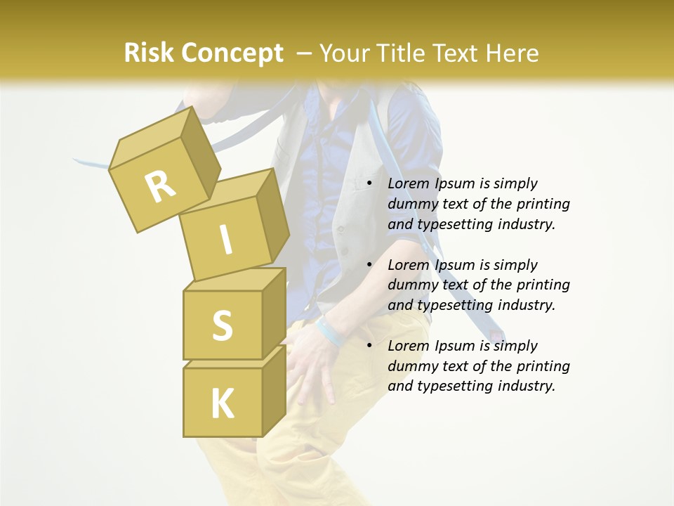 Lifestyle Human Fashion PowerPoint Template