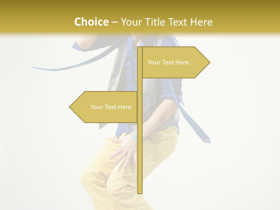 Lifestyle Human Fashion PowerPoint Template