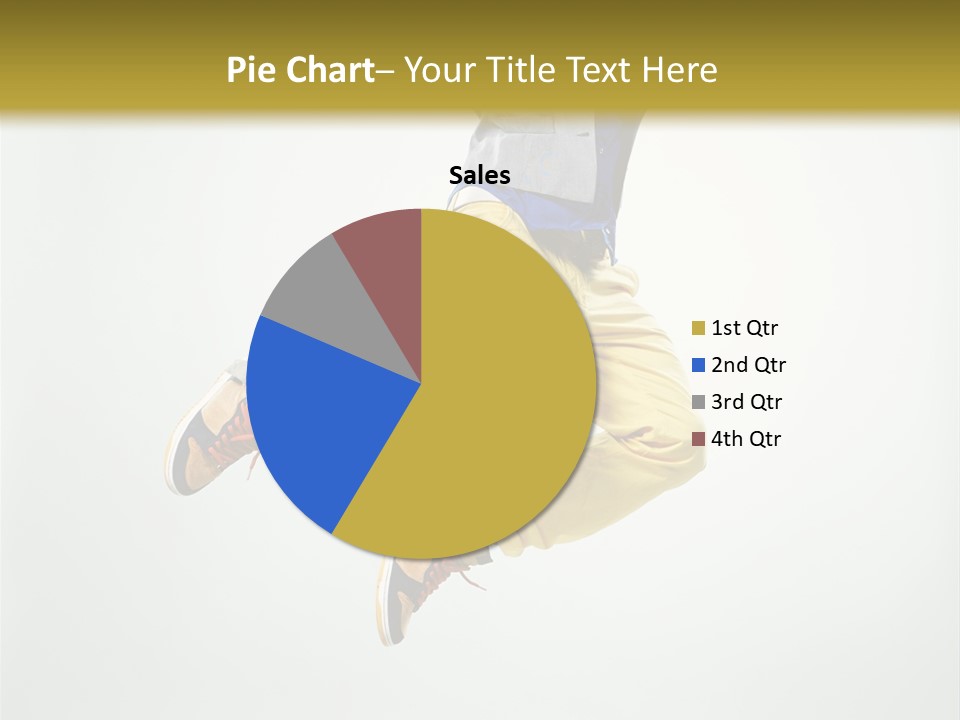 Exercising Posing Fitness PowerPoint Template