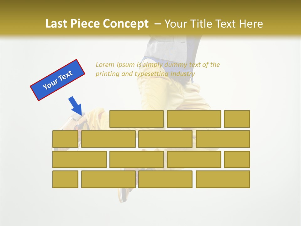 Exercising Posing Fitness PowerPoint Template