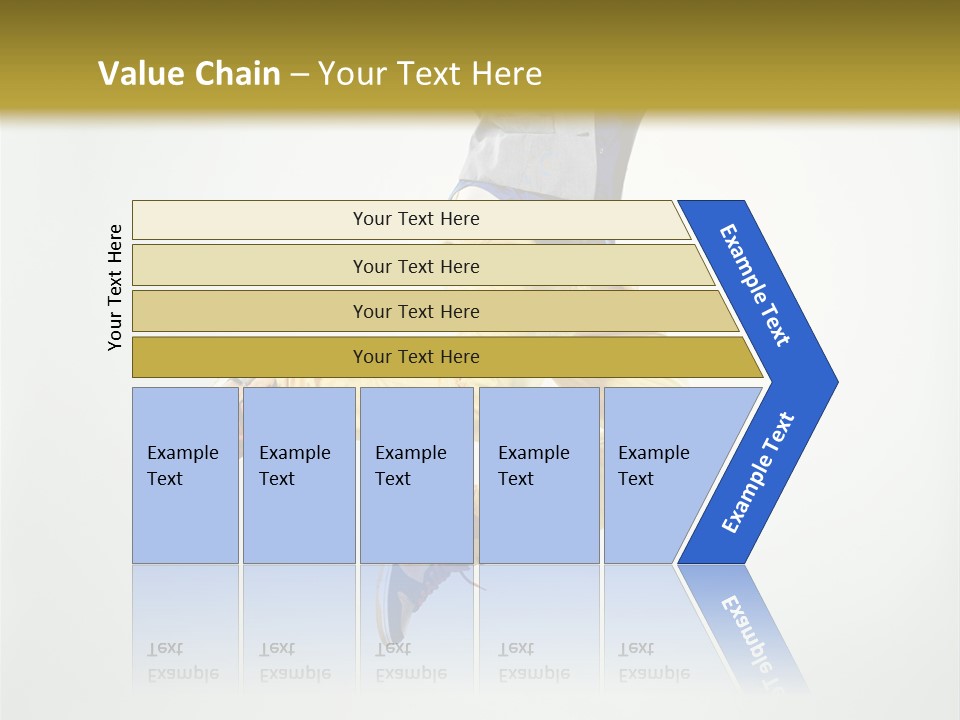Exercising Posing Fitness PowerPoint Template