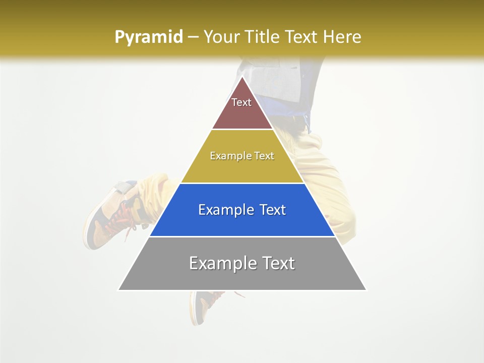 Exercising Posing Fitness PowerPoint Template