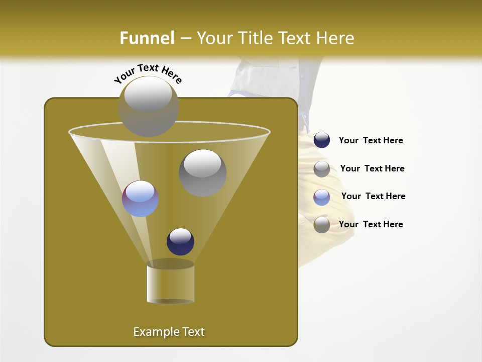 Exercising Posing Fitness PowerPoint Template
