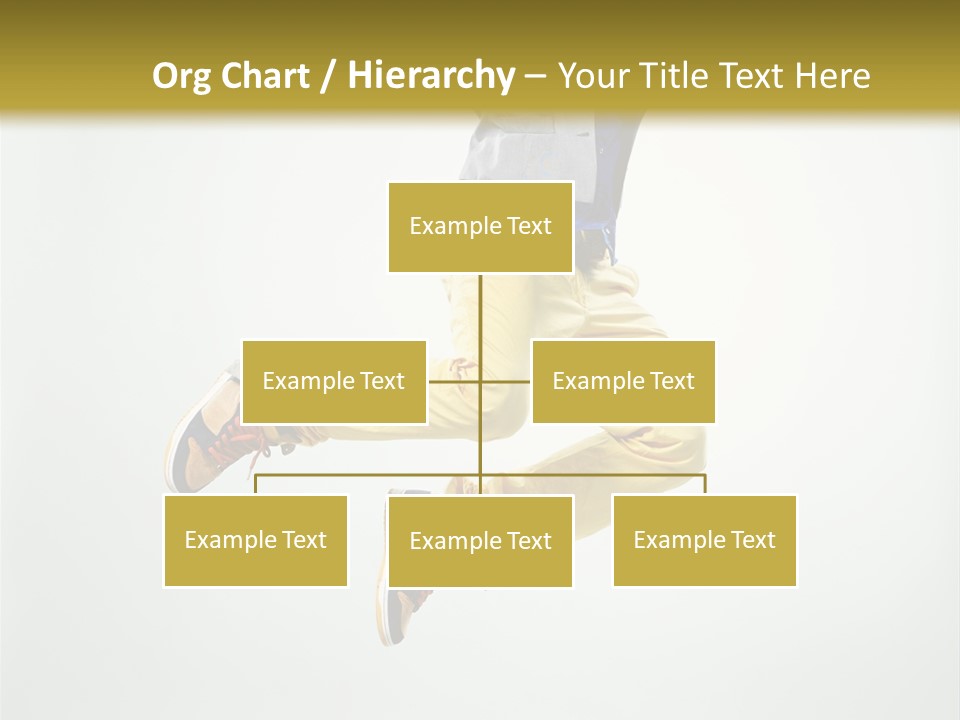 Exercising Posing Fitness PowerPoint Template