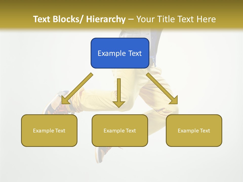 Exercising Posing Fitness PowerPoint Template