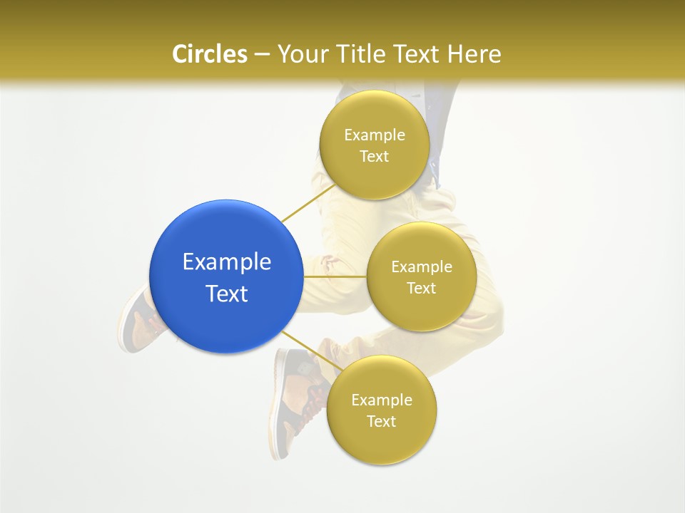 Exercising Posing Fitness PowerPoint Template