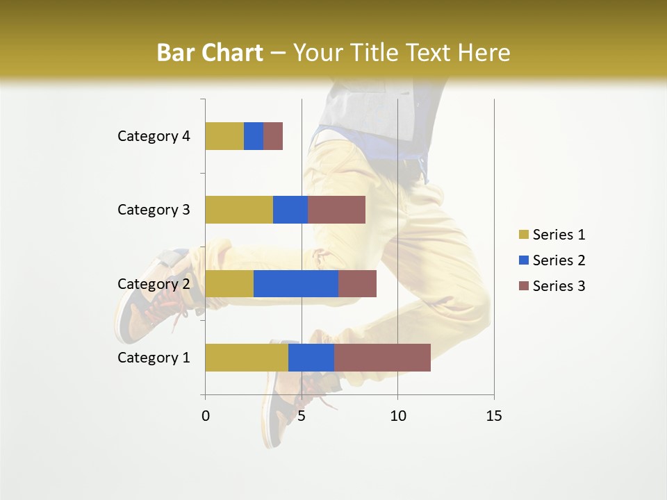 Exercising Posing Fitness PowerPoint Template