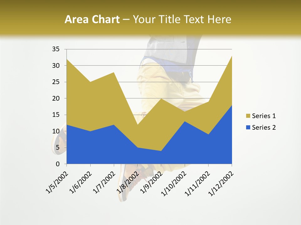 Exercising Posing Fitness PowerPoint Template
