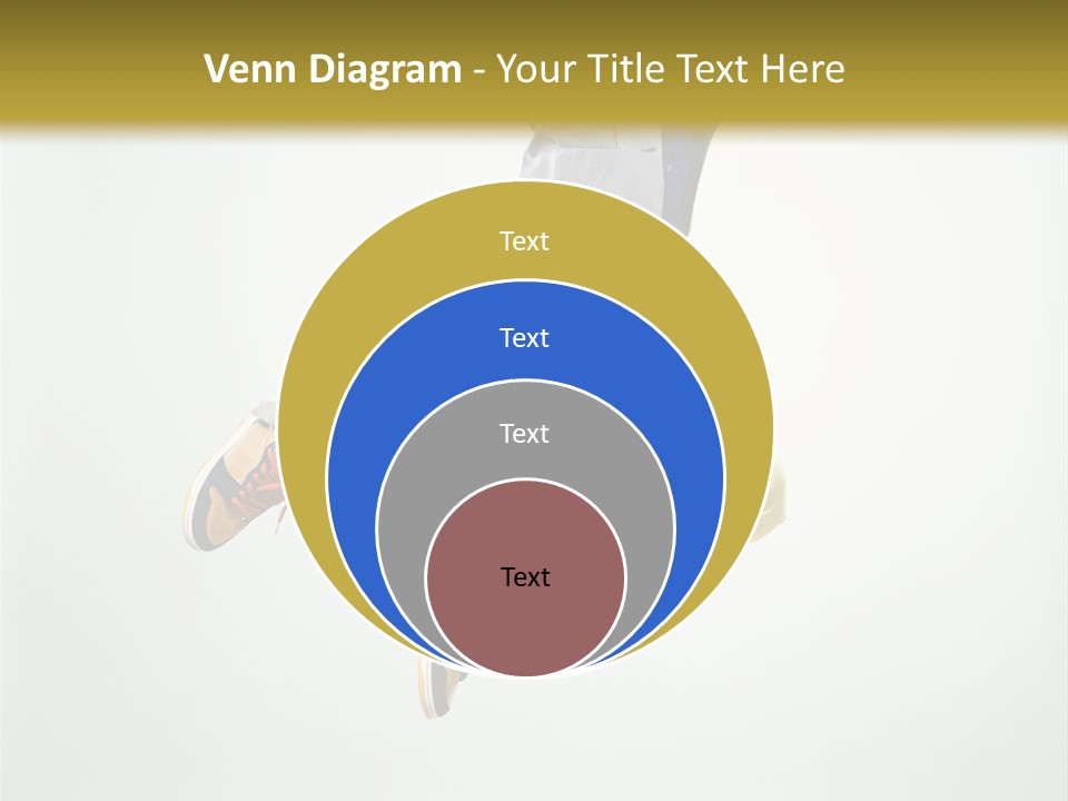 Exercising Posing Fitness PowerPoint Template