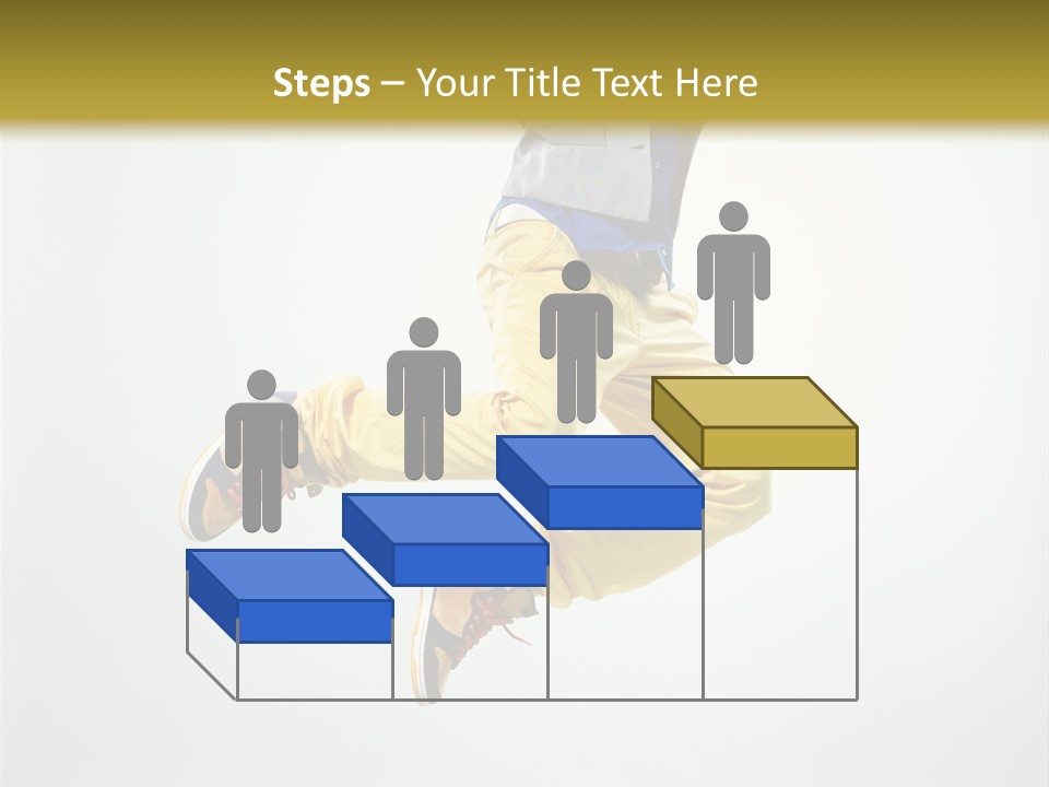 Exercising Posing Fitness PowerPoint Template