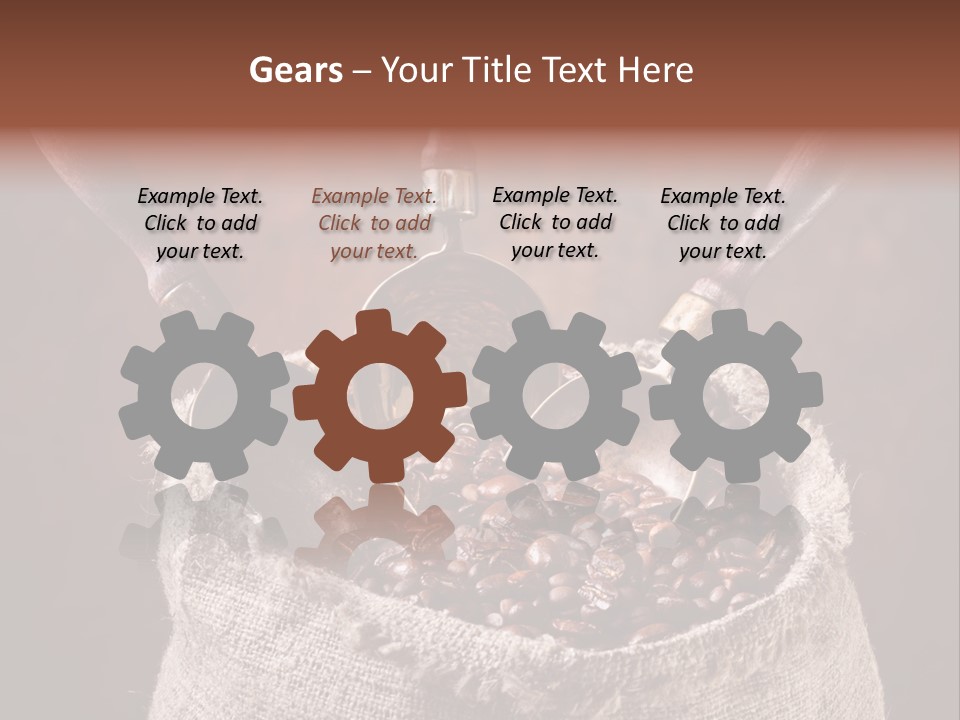 Kitchen Chocolate Wooden PowerPoint Template