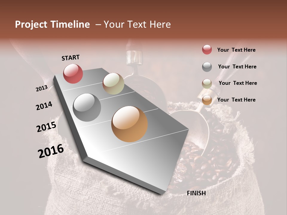 Kitchen Chocolate Wooden PowerPoint Template