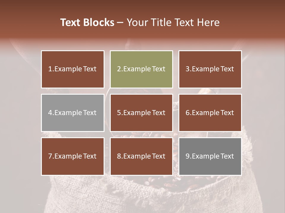 Kitchen Chocolate Wooden PowerPoint Template