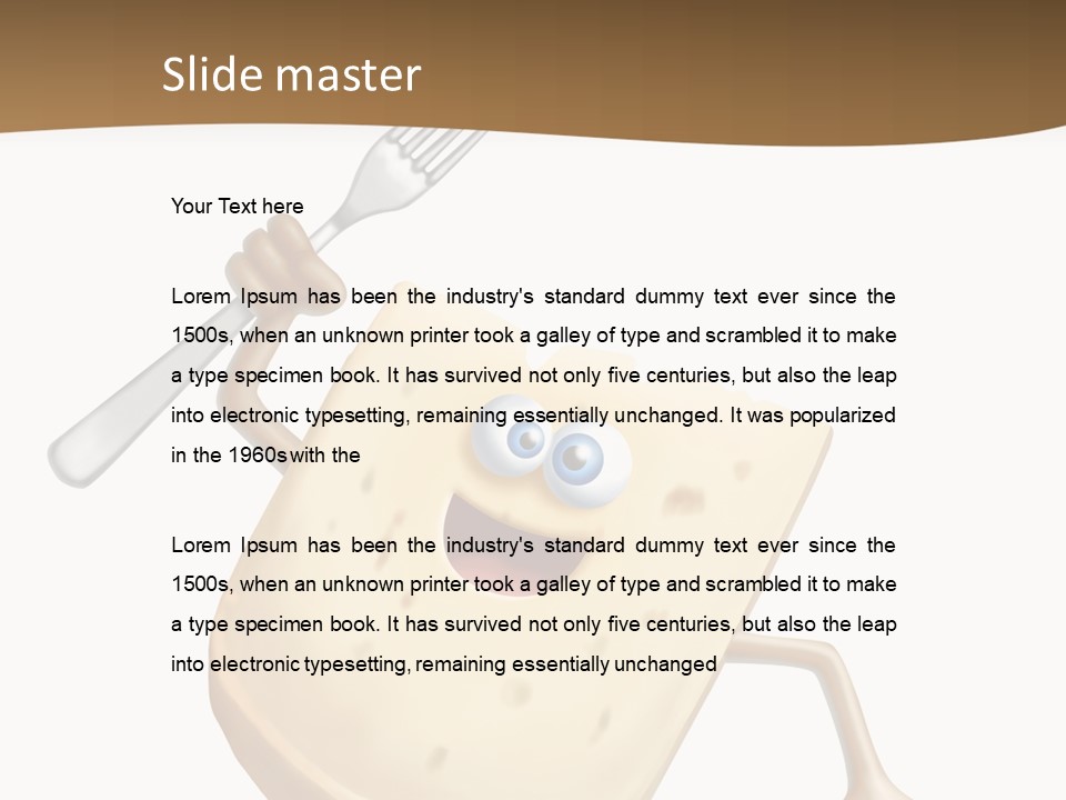 Original Comic Laughing PowerPoint Template