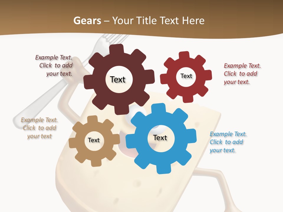 Original Comic Laughing PowerPoint Template