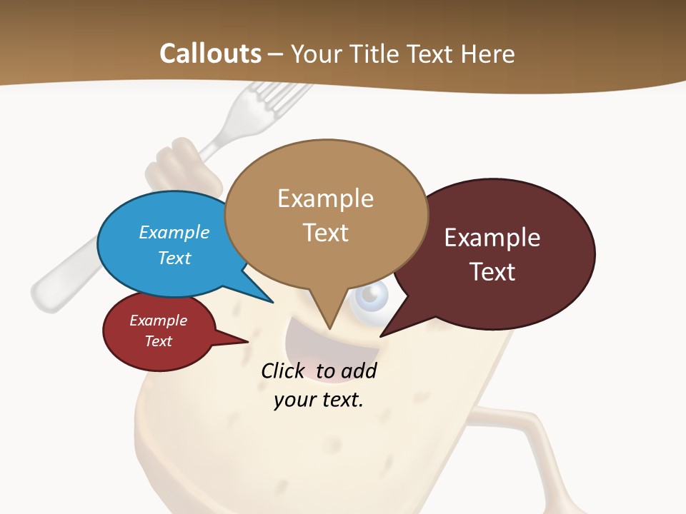 Original Comic Laughing PowerPoint Template