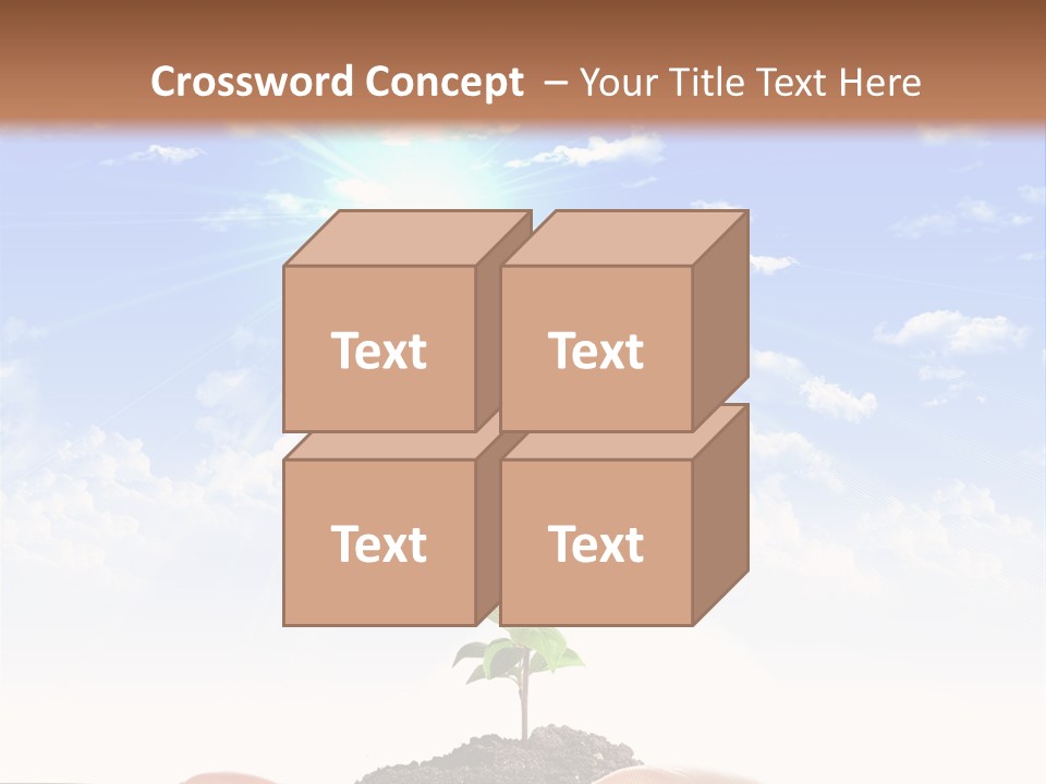 Brown Steel Hot PowerPoint Template