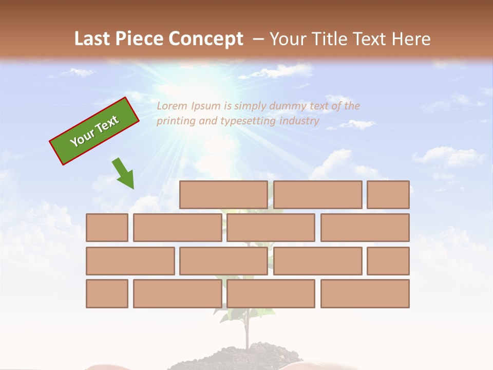 Brown Steel Hot PowerPoint Template