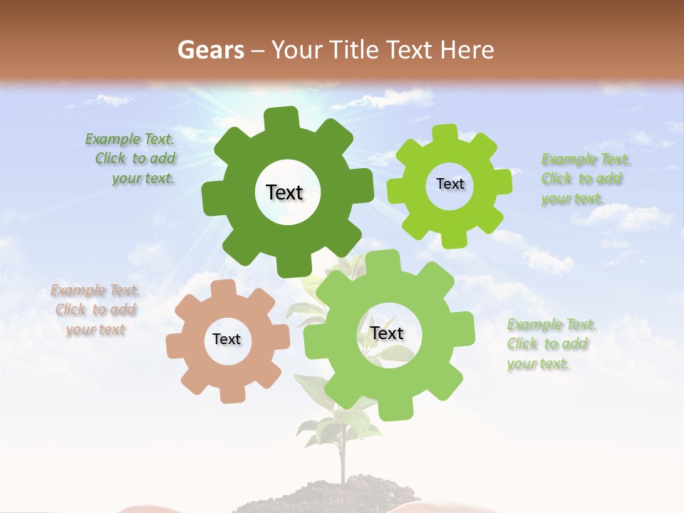 Brown Steel Hot PowerPoint Template