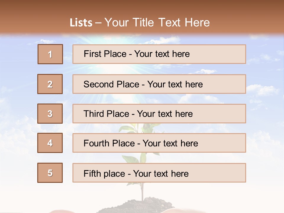 Brown Steel Hot PowerPoint Template