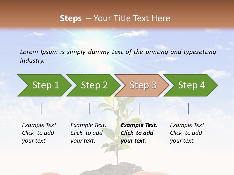 Brown Steel Hot PowerPoint Template