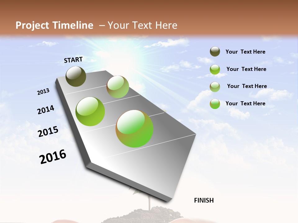 Brown Steel Hot PowerPoint Template