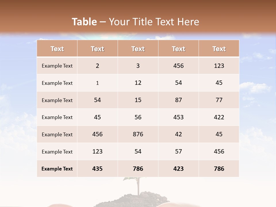 Brown Steel Hot PowerPoint Template