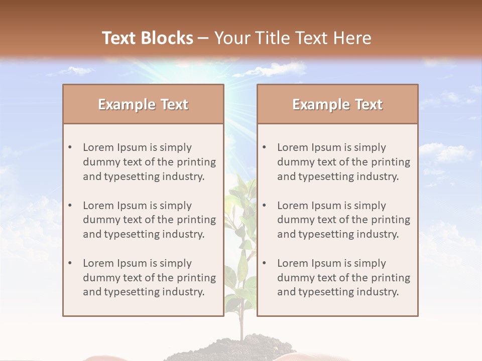 Brown Steel Hot PowerPoint Template