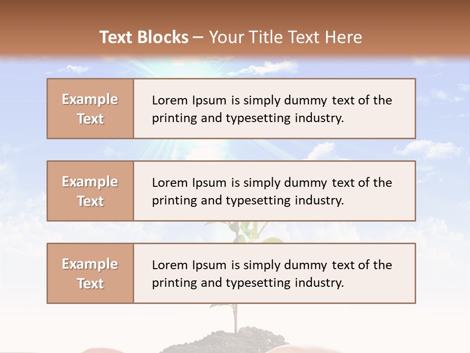 Brown Steel Hot PowerPoint Template