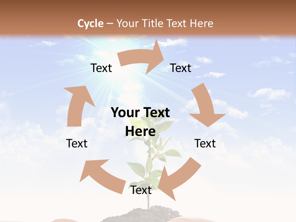 Brown Steel Hot PowerPoint Template