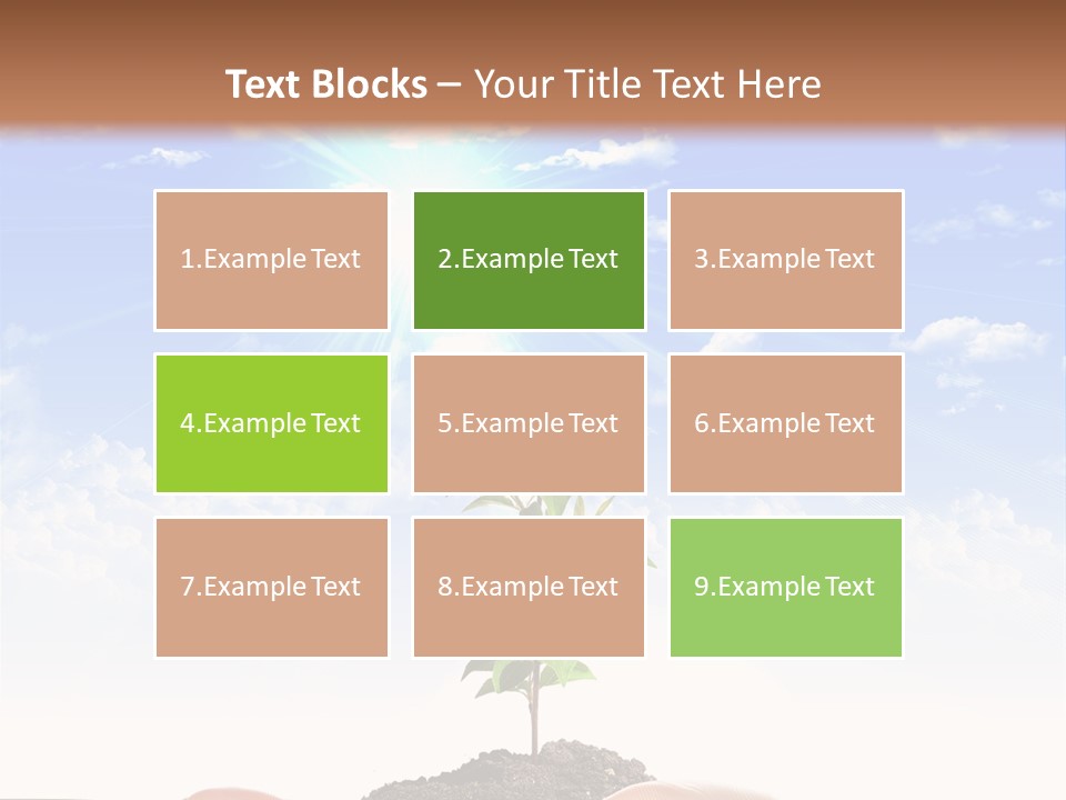 Brown Steel Hot PowerPoint Template