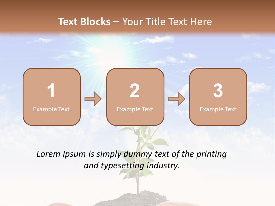 Brown Steel Hot PowerPoint Template