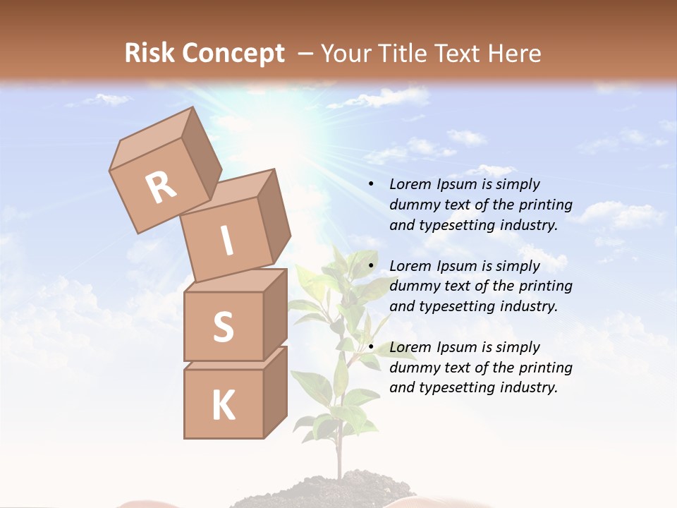 Brown Steel Hot PowerPoint Template