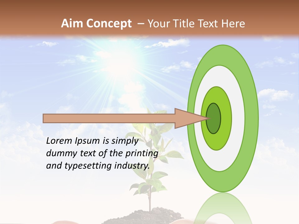 Brown Steel Hot PowerPoint Template