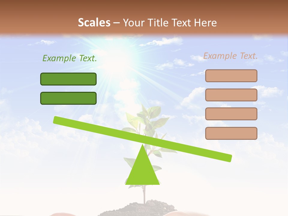 Brown Steel Hot PowerPoint Template