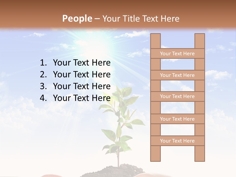 Brown Steel Hot PowerPoint Template